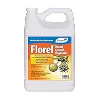 Monterey - Florel Plant Growth Regulator - Fruit Tree Spray - Florel Fruit Eliminator Spray for Trees - Apply Using Sprayer - 1 Gallon