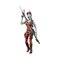 STAR WARS The Black Series Aurra Sing Toy 6-Inch-Scale The Clone Wars Collectible Action Figure, Toys for Kids Ages 4 and Up,F1870