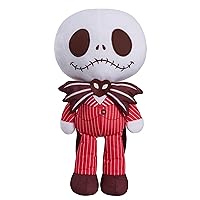 Just Play Disney Tim Burton's The Nightmare Before Christmas Eternally Yours Large Plush Jack Skellington, Kids Toys for Ages 3 Up