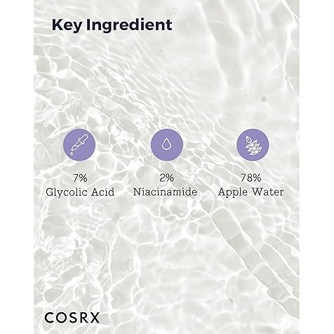 COSRX AHA 7 Whitehead Power Liquid, 3.38 fl.oz / 100ml, Whitehead Remover, Glycolic Acid 7%, AHA Exfoliant, Pore Minimizer, Korean Skin Care, Animal Testing Free, Paraben Free