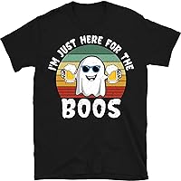 I'm Just Here for The Boos Shirt, Hilarious Halloween T Shirt, Funny Halloween Costume, Vintage Boo Shirt