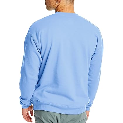 Hanes Men's Sweatshirt, EcoSmart Fleece Crewneck Sweatshirt, Cotton-Blend Fleece Sweatshirt, Plush Fleece Pullover Sweatshirt