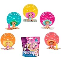 Barbie GTT12 - Color Reveal Babies Sand & Sun Series Assortment, dla wieku 3+.