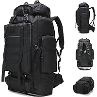 70L/100L Hiking Camping Backpack MOLLE Rucksack Waterproof Daypack for Traveling