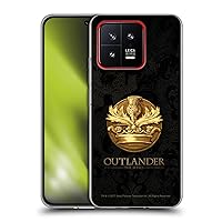 Head Case Designs Officially Licensed Outlander Scotland Thistle Seals and Icons Soft Gel Case Compatible with Xiaomi 13 5G