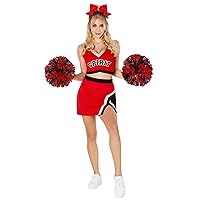 Adult Touchdown Babe Cheerleader Uniform Costume | Cheerleader Outfit | Sexy Costume
