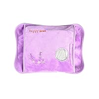 Electric Hand Warmer, Portable Hands Heating Pad, Rechargeable Heated Handwarmers, Cordless Warmers for Women, Reusable Hand Muff– Lavender