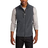 Mens Performance Full-Zip Vest R-Tek Pro Fleece Sleeveless Vest jacket