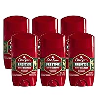 Old Spice Antiperspirant Deodorant for Men, Prestige, 48 Hr Odor Protection, 2.6 oz (Pack of 6)