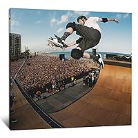 Tony Hawk Skater 900 Poster Decorative Painting Canvas Wall Art Living Room Posters Bedroom Painting 20x20inch(50x50cm)