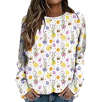 Plus Size Summers 3/4 Sleeve Shirt Ladies Office Casual Graphic Skater Blouses Women's Crewneck