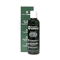 Experience Deep Cleaning and Prevent Hair Loss Anti-Grease Shampoo - Removes Excess Oil & Leaves Hair Refreshed & Radiant - For Oil and Seborrheic Hair - Creamy Foam