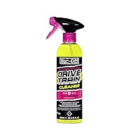 Muc-Off Powersports Drivetrain Cleaner, 16.9 fl oz - Chain Cleaner and Degreaser Spray for Motorcycle Cleaning - Advanced Motorcycle Cleaner, 500ml