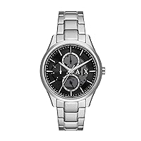 A|X Armani Exchange Multifunction Watch for Men with Leather or Stainless Steel Band