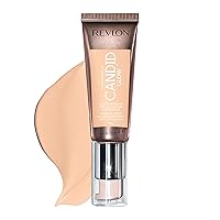 PhotoReady Candid Glow Moisture Glow Anti-Pollution Foundation with Vitamin E and Prickly Pear Oil, Anti-Blue Light Ingredients, without Parabens, Pthalates, and Fragrances, Porcelain, 0.75 oz