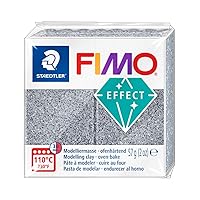 Staedtler FIMO Effects Polymer Clay - -Oven Bake Clay for Jewelry, Sculpting, Granite 8020-803