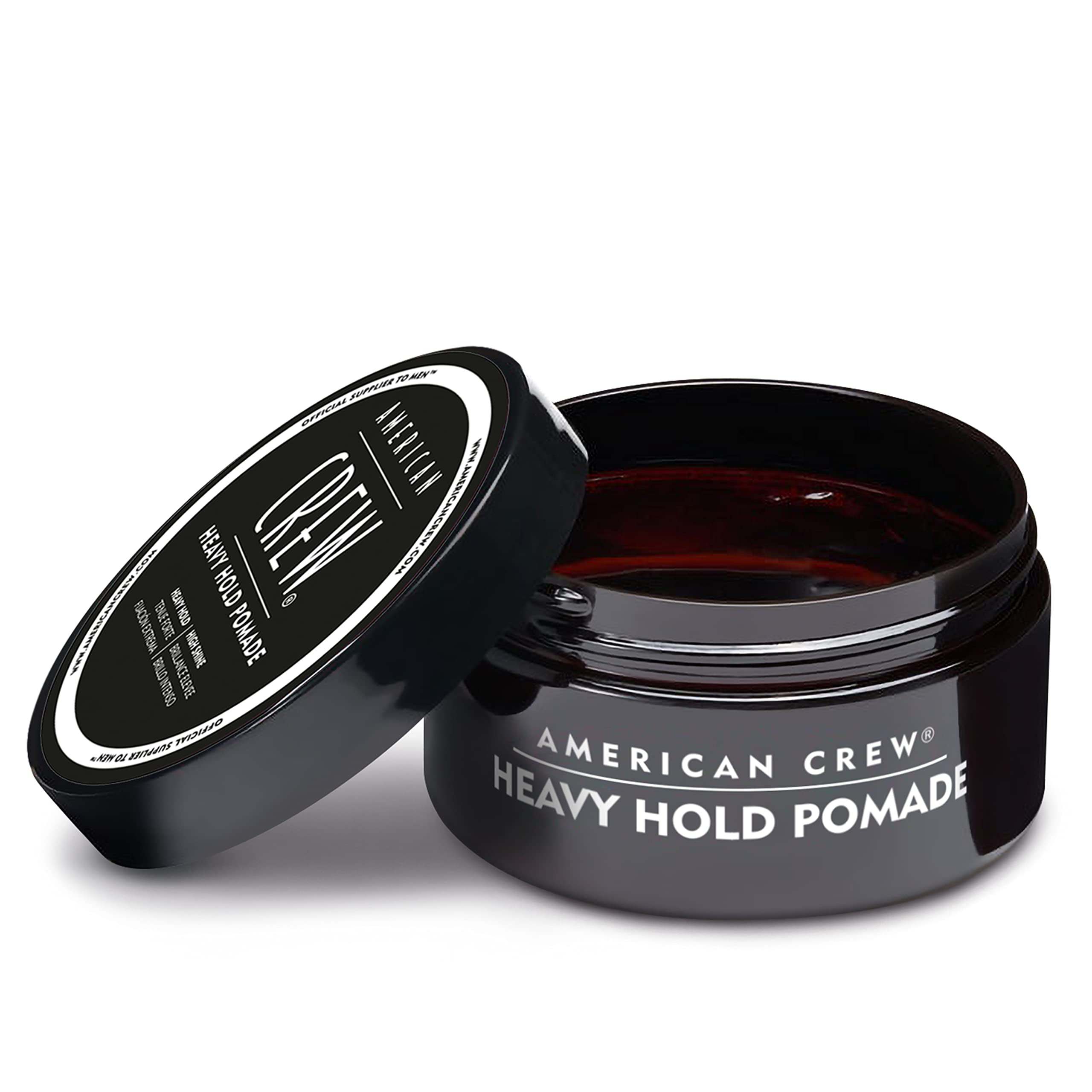 Men's Hair Pomade by American Crew (OLD VERSION), Like Hair Gel with Heavy Hold with High Shine, 3 Oz (Pack of 1)
