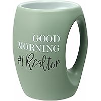 Pavilion Gift Company - Good Morning #1 Realtor 16 ounce Large Coffee Cup - Funny Coffee Mug, Sarcastic Coffee Mugs, Funny Mugs, Funny Mugs for Realtor