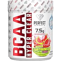 BCAA Hyper Clear, 7.5G Vegan BCAAs 310G Intense Watermelon
