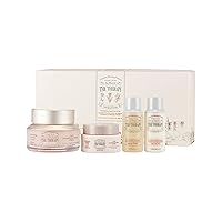 THE FACE SHOP The Therapy Oil Blending Cream Special Set | Anti-Aging,Anti-Dry & Ultra Nourishing Effect | Smooth & Effective Hydration | Deep Moisture Inside The Skin | Korean Skincare Set,K-Beauty