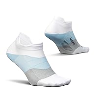 Elite Ultra Light No Show Tab Solid - Running Socks for Men & Women, Athletic Compression Socks, Moisture Wicking