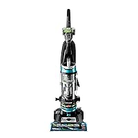 BISSELL CleanView Swivel Pet Upright Bagless Vacuum, Automatic Cord Rewind, Powerful Pet Hair Pickup, Specialized Tools, Large Dirt Tank, Teal