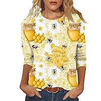 Women's Fashion Spring/Summer Tops 2024 Short Sleeve Shirt Round Neck Lightweight Knit Sweater Blouse