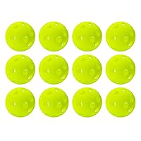 Practice Golf Balls - Indoor + Outdoor - Best for Chipping + Putting Practice - Official Size - 12 Pack