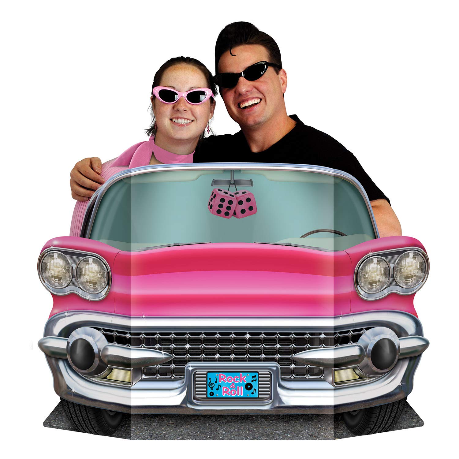 Pink Convertible Photo Prop Party Accessory (1 count) (1/Pkg)