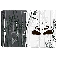 Case for Apple iPad Air 5th 2022 4th 2020 Gen 3th 10.2 12.9 Pro 11 10.5 9.7 Mini 6 5 4 3 2 1 Magnetic Bamboo Stand Design Japanese Print Closure Boring Hilarious Panda Bear Animal Cute
