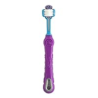 Three Sided Toothbrush for Dogs | Dental Care for Dogs for Fresh Breath | Dog Toothbrush for Small Dogs and Small Breeds Teeth Cleaning Dog Oral Care