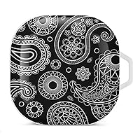 Paisley Pattern Pattern Printed Bluetooth Case Cover Hard PC Headset Protective Shell for Samsung Headset