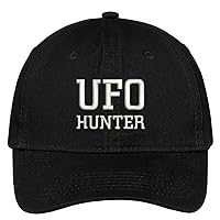 Trendy Apparel Shop UFO Hunter Embroidered Dad Hat Adjustable Cotton Baseball Cap