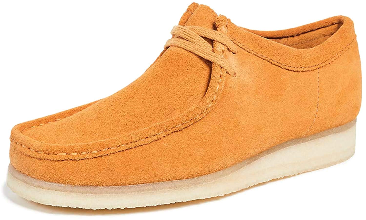 Clarks Wallabee Mens Shoes Turmeric Suede 26139179