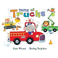 Tons of Trucks Tons of Trucks Board book Hardcover