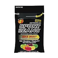 Sport Beans - Energizing Jelly Beans - Assorted Flavors, Pack of 24