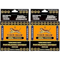 Tiger Balm Sport Rub Pain Relieving Ointment, Ultra Strength 1.70 oz (Pack of 2)