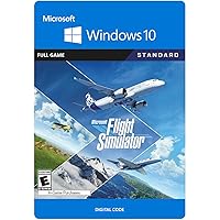 Microsoft Flight Simulator: Standard Edition – Windows 10 [Digital Code] Microsoft Flight Simulator: Standard Edition – Windows 10 [Digital Code] PC [Digital Code] Xbox Series X Xbox Series X|S & Windows [Digital Code]