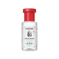 Thayers Trial Size Alcohol Free Unscented Witch Hazel Facial Toner with Aloe Vera Formula- 3 oz