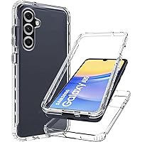 DN-Technology Galaxy A15 5G Case Galaxy A15 4G Clear Case, Galaxy A15 5G 360 Front And Back Case, 360 Phone Case, Clear TPU Bumper Phone Cover For Samsung Galaxy A15 5G