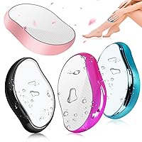 4 Pcs Crystal Hair Eraser for Women and Men Reusable Crystal Hair Remover Portable Magic Painless Exfoliation Hair Removal Tool Washable Magic Hair Eraser for Mothers Day Gifts
