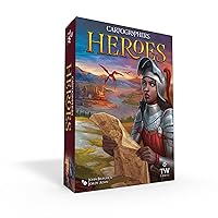 Thunderworks Games - Cartographers Heroes | Standalone Expansion and Core Game | Award-Winning Game of Fantasy Map Drawing | A Roll Player Tale | Strategy Board Game | Flip and Write | Ages 10+