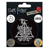 Harry Potter (Symbols) Vinyl Stickers, Paper, Multi-Colour, 10 x 12.5 x 1.3 cm