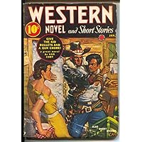 Western Novel And Short Stories Pulp 1/1942-spicy babe whipped cover-Van Cort-VG