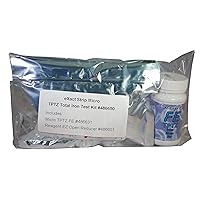 Industrial Test Systems eXact 486650 Micro Total Iron TPTZ Strips, 0.03-3.8 ppm Detection Range (Bottle of 50)
