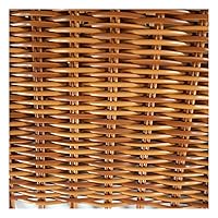 500g Synthetic Rattan Weaving Material, Plastic Wicker Repair Kit PE Rattan Roll for Furniture Repair Woven Handmade Baskets (Diameter 3.6mm)
