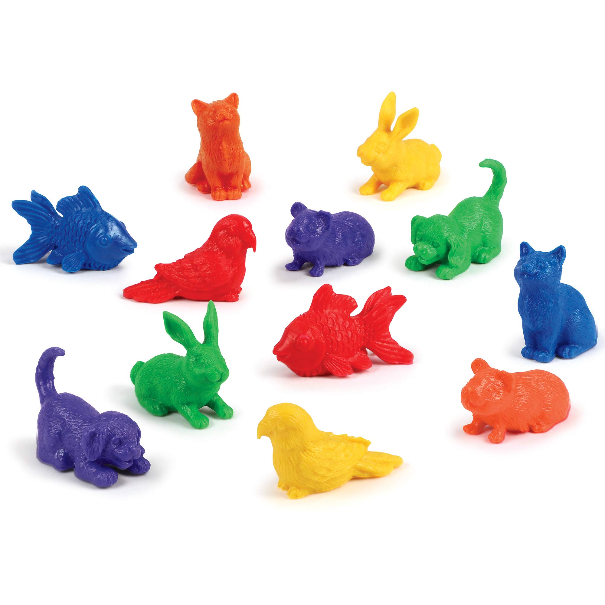 Learning Resources Domestic Pets Counters, Educational Counting and Sorting Toy, Set of 72