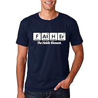 AW Fashions Father The Noble Element - Fathers Day Funny Elements Men's T-Shirt