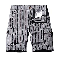 Men's Camo Cargo Shorts Loose Fit Multi-Pockets Outdoor Classic Cargo Shorts Summer Lightweight Work Casual Shorts
