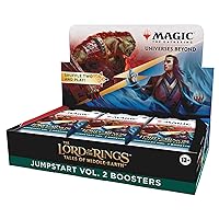 Magic The Gathering The Lord of The Rings: Tales of Middle-Earth Jumpstart Vol. 2 Booster Box - 18 Packs (2-Player Fantasy Card Game)
